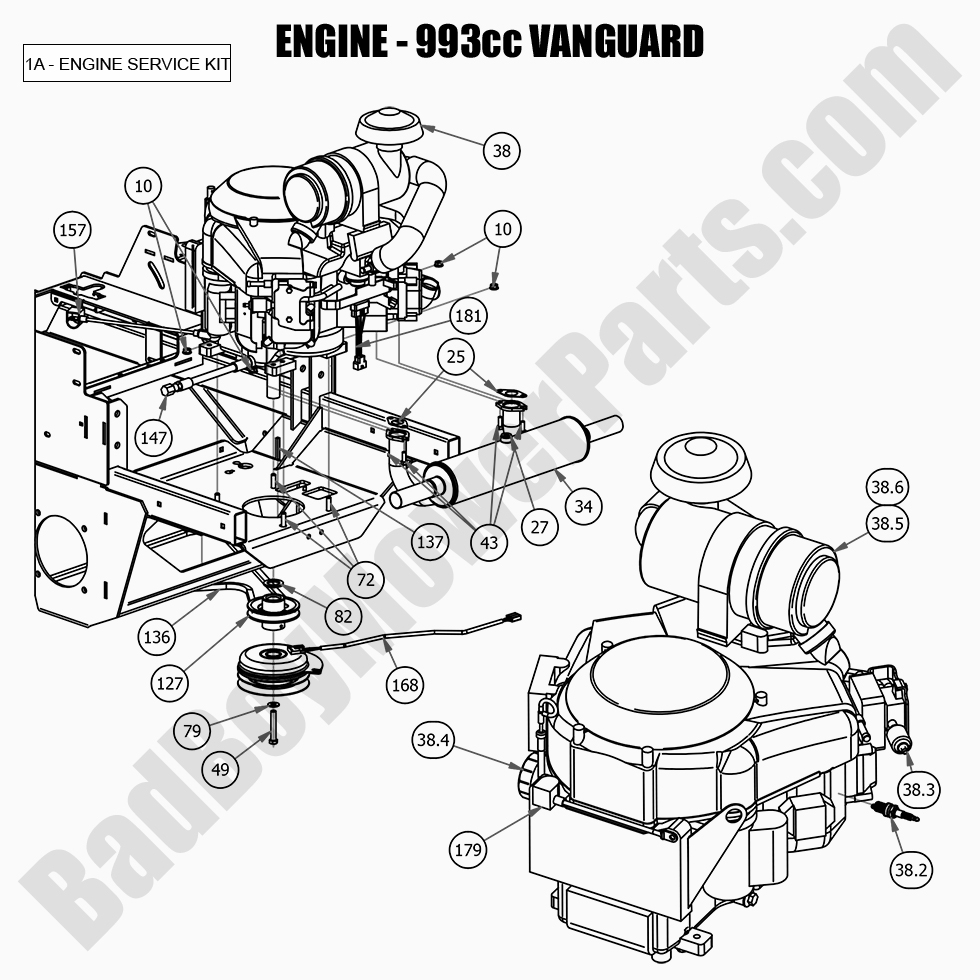 2021 Rebel Engine - 993cc Vanguard